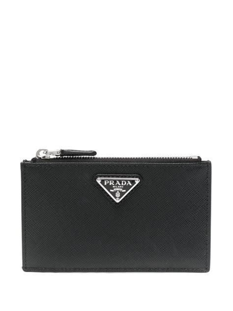 prada portefeuille|farfetch prada wallet.